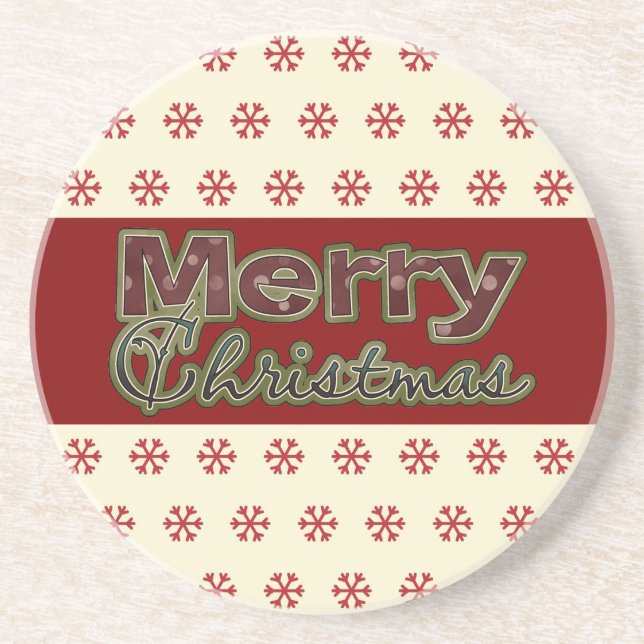 Frohe Weihnachten Untersetzer Sammlung (Vorne)