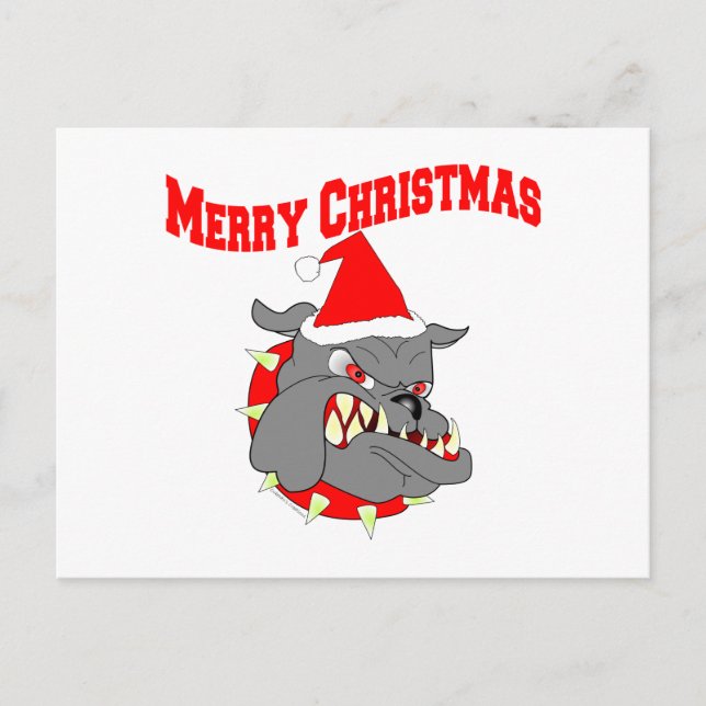 Frohe Weihnachten USMC Devil Dog (Vorderseite)