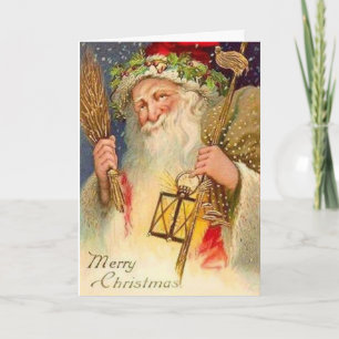 Frohe Weihnachten, Vater-Weihnachten Feiertagskarte