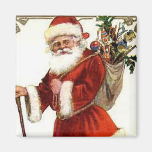 Frohe Weihnachten Vintag aussehen Weihnachten wüns Magnet