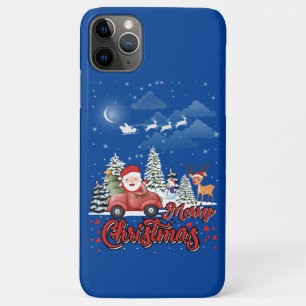 Frohe Weihnachten Vintag Red Santa Truck Geschenke Case-Mate iPhone Hülle