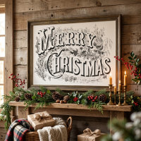 Frohe Weihnachten, Vintage Currier & Ives (Bericht