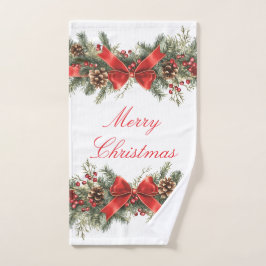 Frohe Weihnachten Vintage Handtuch