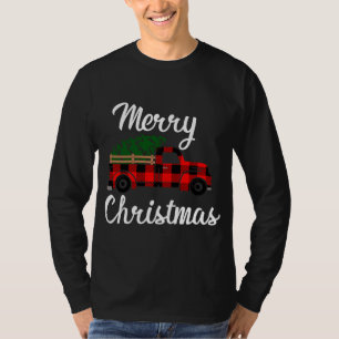 Frohe Weihnachten Vintagen Farm Truck T-Shirt