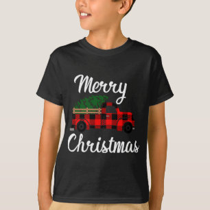 Frohe Weihnachten Vintagen Farm Truck T-Shirt