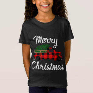 Frohe Weihnachten Vintagen Farm Truck T-Shirt