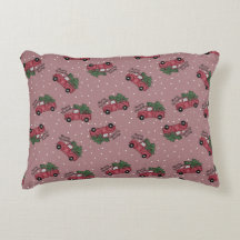 Frohe Weihnachten Vintager Red Truck