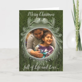 Frohe Weihnachten...voller Leben und Liebe... Holi Karte