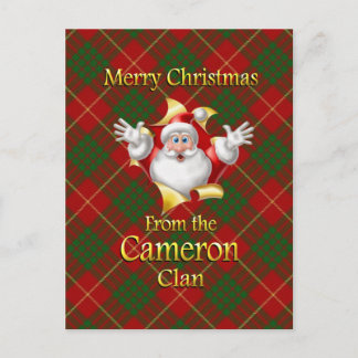 Frohe Weihnachten vom Cameron Clan