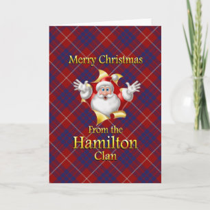 Frohe Weihnachten vom Hamilton-Clan