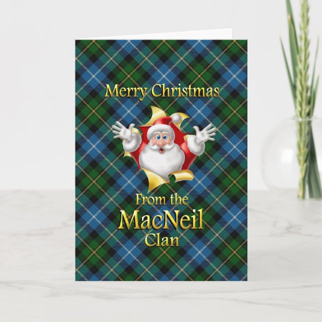 Frohe Weihnachten vom MacNeil Clan (Vorderseite)