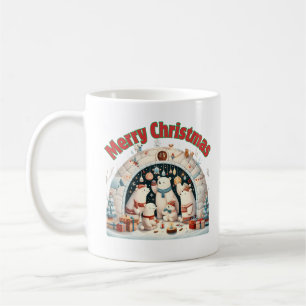 Frohe Weihnachten vom Nordpol Kaffeetasse