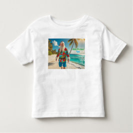 Frohe Weihnachten vom Strand Kleinkind T-shirt