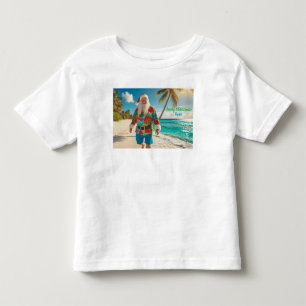 Frohe Weihnachten vom Strand Kleinkind T-shirt