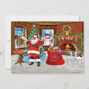 Frohe Weihnachten vom Weihnachtsmann