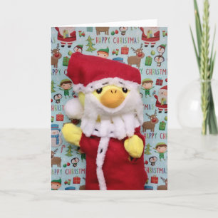 Frohe Weihnachten von Danny Duck Weihnachtskarte Ankündigung