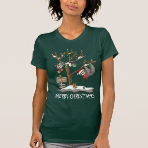 FROHE WEIHNACHTEN von den TRÄGHEITS-POLE-Frauen T-Shirt