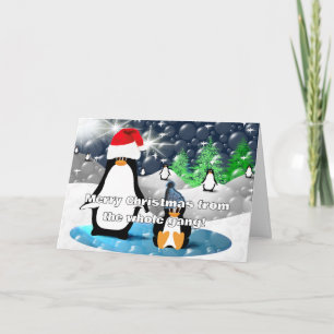 Frohe Weihnachten von der ganzen Gang!