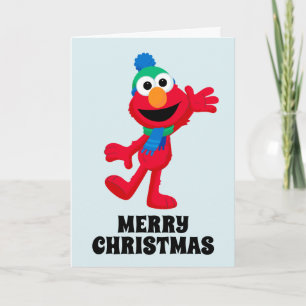 Frohe Weihnachten von Elmo Karte