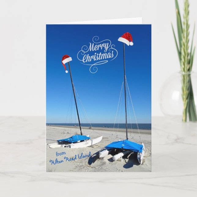 Frohe Weihnachten von Hilton Head Island Coastal (Vorderseite)