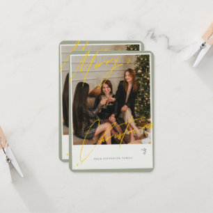 Frohe Weihnachten von Patterson Family Card