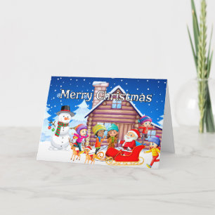 Frohe Weihnachten von Santa & Friends