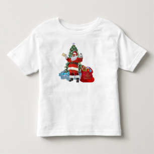 Frohe Weihnachten von Santa Kleinkind T-shirt