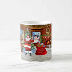 Frohe Weihnachten von Santa Tasse