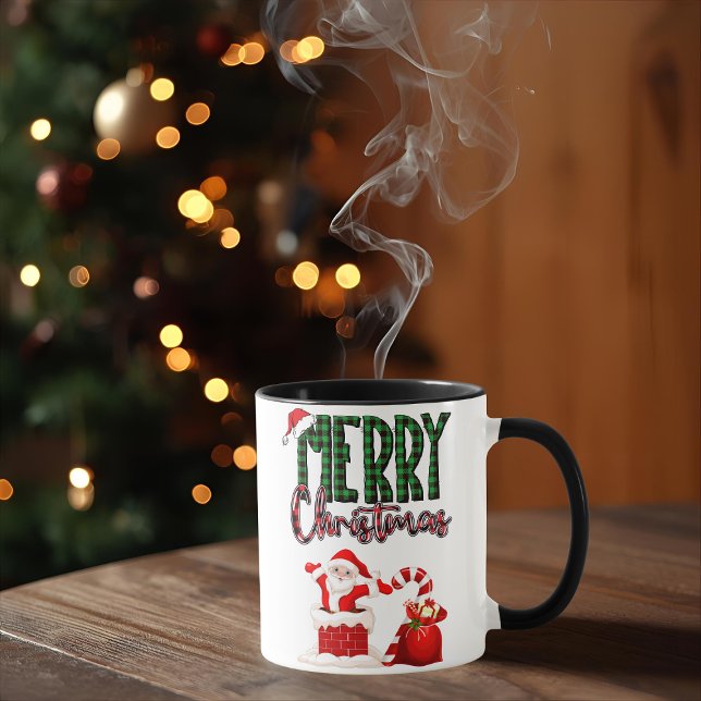 Frohe Weihnachten von Santa - Tasse (Von Creator hochgeladen)