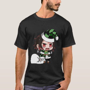Frohe Weihnachten von Tanjiro Kamado Demon Slayer T-Shirt