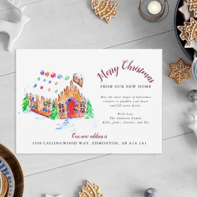 Frohe Weihnachten von unserer neuen Zuhause Moving Ankündigung (Von Creator hochgeladen)