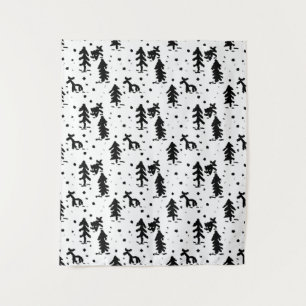 Frohe Weihnachten! Wandteppich