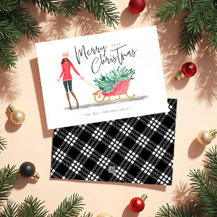 Frohe Weihnachten Wasserfarbe Weihnachten