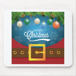 Frohe Weihnachten Weihnachten Anzug Mousepad