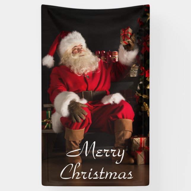 Frohe Weihnachten Weihnachten Banner (Vertikal)