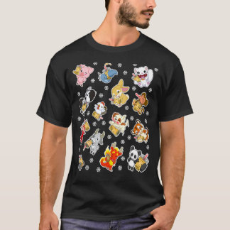 Frohe Weihnachten Weihnachten Boba Bubble Tee Chin
