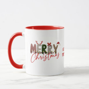 Frohe Weihnachten, Weihnachten Familie Matching Pa Tasse