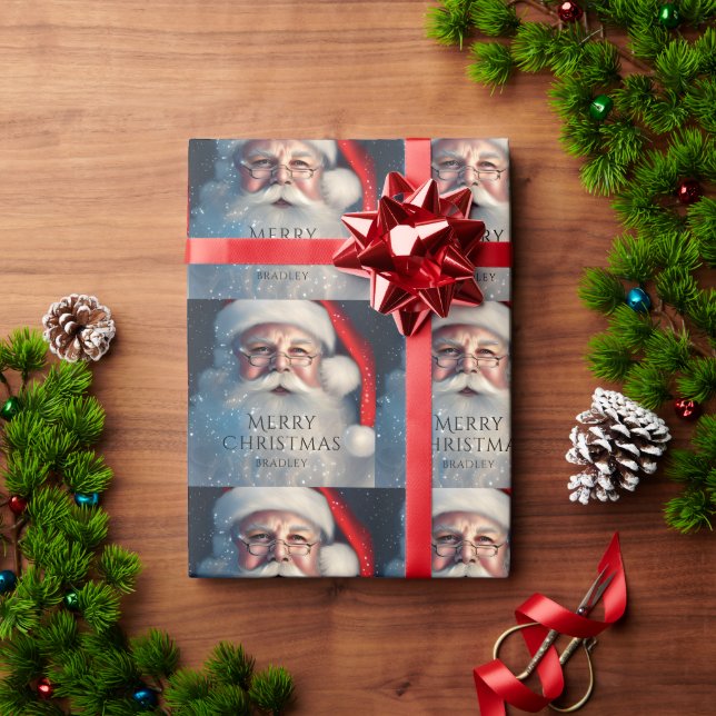 Frohe Weihnachten Weihnachten Feiertage Geschenkpapier (Feiertagsgeschenk)