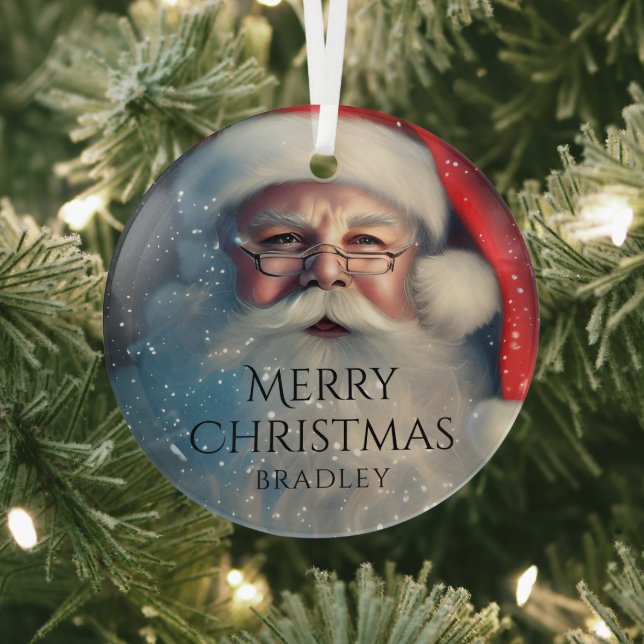 Frohe Weihnachten Weihnachten Feiertage Ornament Aus Glas (InSitu)