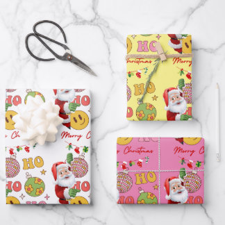 Frohe Weihnachten Weihnachten Geschenkpapier Set