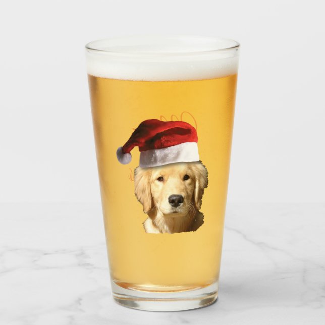 Frohe Weihnachten Weihnachten Glas (Vorne (Gefüllt))