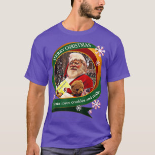 Frohe Weihnachten Weihnachten Lieben Cookies und M T-Shirt