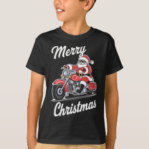Frohe Weihnachten Weihnachten Motorrad-Liebe T-Shirt