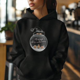 Frohe Weihnachten, Weihnachten Schneeflocken Hoodie