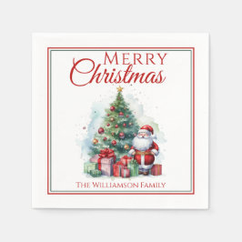 Frohe Weihnachten Weihnachten Serviette