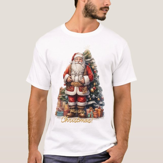 Frohe Weihnachten Weihnachten T-Shirt (Vorderseite)
