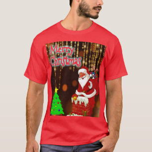 Frohe Weihnachten Weihnachten und Baum T-Shirt