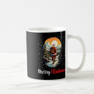 Frohe Weihnachten Weihnachten Wandern Trekking Ber Kaffeetasse