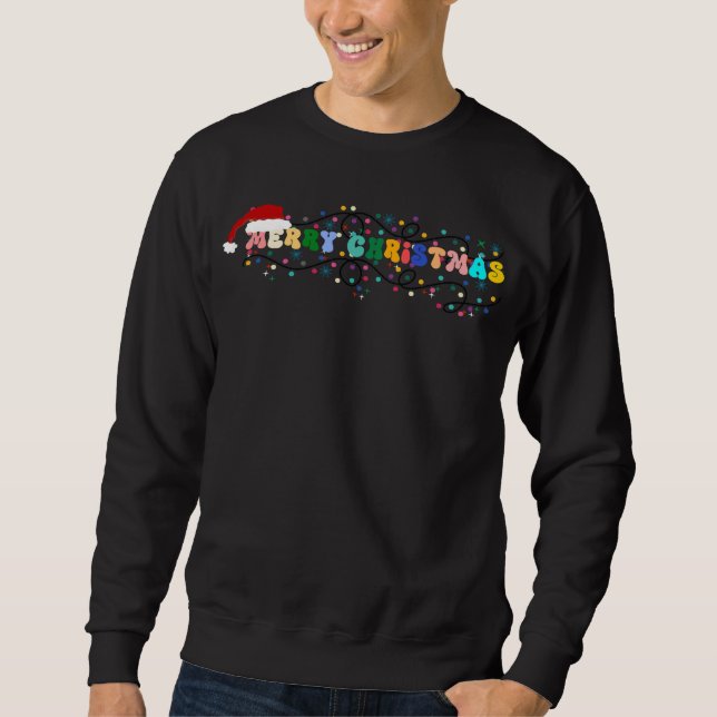 Frohe Weihnachten , Weihnachten , Weihnachten , Re Sweatshirt (Vorderseite)