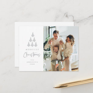 Frohe Weihnachten, Weihnachten, Weihnachten Tree F Postkarte